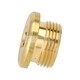 AFSLUITPLUG M22X1,5X11,5-CUZN-